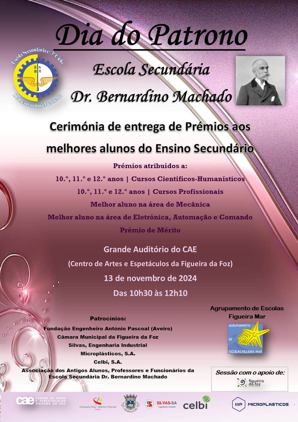 Cartaz Dia do Patrono 2024