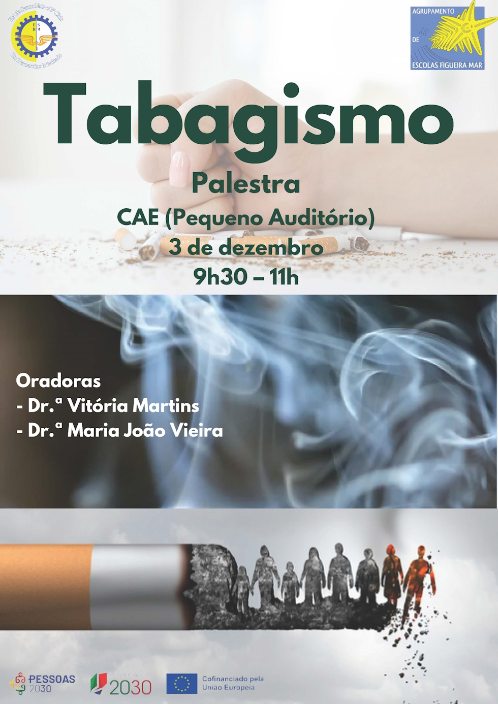 Cartaz Palestra Tabagismo